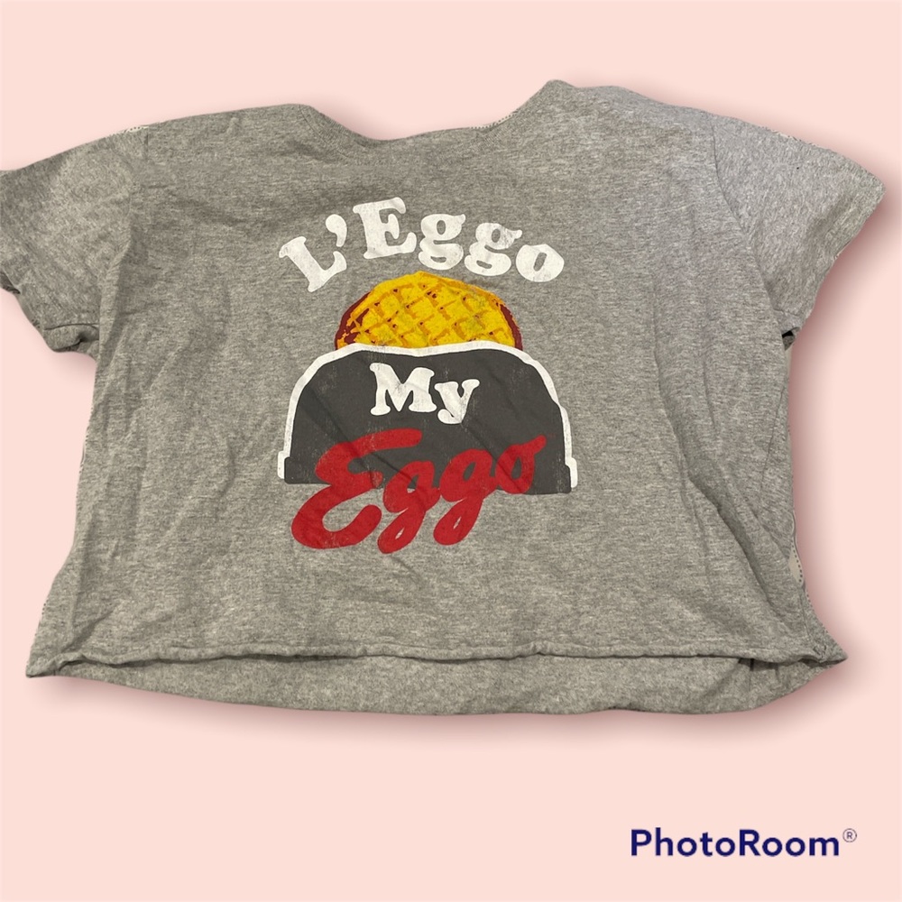 Gray T-Shirt X-Large crop
